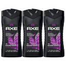 3 Pack x Axe Excite Crisp Coconut & Black Pepper Body Wash, 13.5oz (400ml)