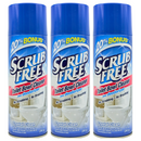 3 Pack x Scrub Free Toilet Bowl Cleaner & Deodorizer - Crystal Clean, 12oz.