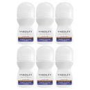 6 Pack x Yardley London English Lavender Roll-On Deodorant, 1.7oz (50ml)