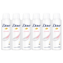 6 Pack x Dove Powder Anti-Perspirant Deodorant Body Spray, 5oz. (150ml)