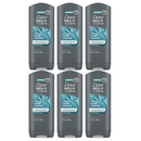 6 Count x Dove Hydrating Clean Comfort Body, Face, & Hair Wash, 13.52oz 400ml