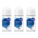 3 Pack x Nivea Derma Control DEFEND Micro Hyaluron w/ Vitamin B5, 1.7oz (50ml)