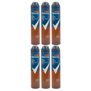 6 Count x Rexona Sport 72 Hour Motion Activated Spray, 6.7oz (200ml)