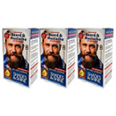 3 Pack x Medium Brown 4.0 Permanent Beard & Mustache Color Creme