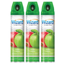 3 Pack x Fresh Apple Odor Neutralizer & Air Freshener by Wizard, 10oz.