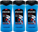 3 Pack x Axe Sport Blast Energized Citrus Body Wash 13.5oz (400ml)