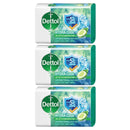 3 Count x Dettol Hydra Cool Cucumber & Icy Menthol Antibacterial Soap, 3.5oz