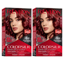 2 Pack x Revlon ColorSilk Hair Color - 66 Cherry Red