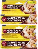 2 Pack x Diaper Rash Ointment (Lanolin 15.5% | Petrolatum 53.4%), 1.25oz