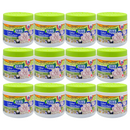 12 Pack x Gardenia Solid Gel Odor Absorber Odor Eliminator Air Freshener 10oz