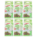 6 Pack x Pine Scent Toilet Cleaning Gel - 60 Days - 6 Dispensers (84 Gel Stamps), 1.61oz