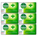 6 Count x Dettol Original Soap Bar, 3.5oz (100g)