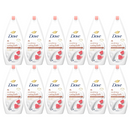 12 Pack x Dove Soothing Caring Bath Almond Oil & Hibiscus Scent, 15.2oz 450ml