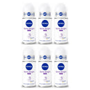 6 Pack x Nivea Extra Bright & Firm Q10 48H Anti-Perspirant Roll-On 1.7oz (50ml)
