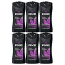 6 Pack x Axe Excite Crisp Coconut & Black Pepper Body Wash, 13.5oz (400ml)