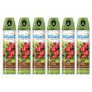 6 Pack x Holly Berry Odor Neutralizer & Air Freshener by Wizard, 10oz.