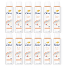 12 Count x Dove Fruity Fresh 48H Anti-Perspirant Deodorant Spray, 5oz. (150ml)