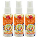 3 Pack x Fresh Citrus Scent Pre-Poo Toilet Spray, 1.85oz