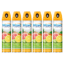 6 Packs x Tropical Citrus Odor Neutralizer & Air Freshener by Wizard, 10oz.