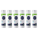 6 Count x Nivea Men Sensitive Shaving Gel Instant Protection, 6.76oz (200ml)