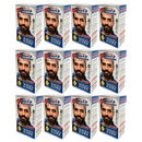 12 Pack x Jet Black 1.0 Permanent Beard & Mustache Color Creme