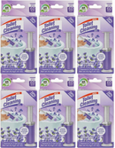6 Pack x Lavender Scent Toilet Cleaning Gel - 60 Days - 6 Dispensers 84 Gel Stamps, 1.61oz