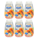 6 Pack x Vanilla Papaya Scent Adjustable Solid Air Freshener, 7.8oz