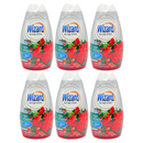 6 Pack x Rose Bouquet Scent Adjustable Solid Air Freshener, 7.8oz