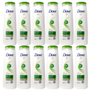 12 Pack x Dove Hair Fall Rescue Shampoo - Nourishment For Weak Hair, 13.5oz