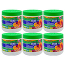 6 Pack x Outdoor Meadows Solid Gel Odor Absorber Eliminator Freshener, 10oz.