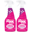 2 Pack x The Pink Stuff - The Miracle Window & Glass Cleaner, 25.4oz.