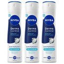 3 Pack x Nivea Derma Control Defend Pro-Vitamin B5 72H Deodorant Spray, 5oz.