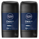 2 Pack x Nivea Men Deep Darkwood MaxxTech Anti-Perspirant Deodorant, 1.7oz