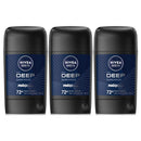 3 Pack x Nivea Men Deep Darkwood MaxxTech Anti-Perspirant Deodorant, 1.7oz