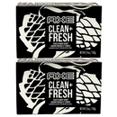 2 Count x Axe Clean + Fresh Face & Body Soap (Cedarwood) 3.5oz (100g)