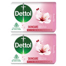 2 Count x Dettol Skincare Antibacterial Soap Bar, 3.5oz (100g)