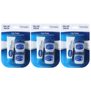 3 Pack x Vaseline 3 Piece Lip Care Value Pack = 3 x Lip Balm + 6 x Jelly