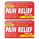 2 Pack x Extra Strength Pain Relief / Fever Reducer (500mg Tablets), 24ct.