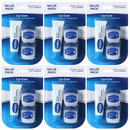 6 Pack x Vaseline 3 Piece Lip Care Value Pack = 6 x Lip Balm + 12 x Jelly