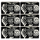 6 Count x Axe Clean + Fresh Face & Body Soap (Cedarwood) 3.5oz (100g)