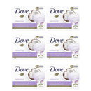 6 Count x Dove Relaxing Beauty Bar Coconut Milk & Jasmine, 3.17oz