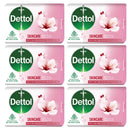 6 Count x Dettol Skincare Antibacterial Soap Bar, 3.5oz (100g)