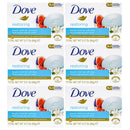 6 Count x Dove Restoring Beauty Bar Blue Fig Orange Blossom, 3.17oz