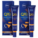 2 Pack x Nivea Q10 Plus C Anti-Wrinkle + Energy - Night Cream Vit C, 1.35oz