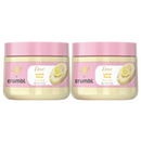 2 Pack x Dove x Crumbl Lemon Glaze Body Scrub (LIMITED EDITION!), 15oz.