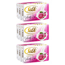 9 Count x Silk Velvety Rose Beauty Bar Soap, 3.53oz Each