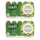 10 Count x Dalan Mediterranean Olive Oil Glycerine Soap Bar, 2.47oz Each