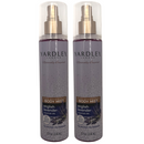 2 Pack x Yardley London English Lavender Body Mist w/ Essential Oils, 8oz.