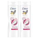 2 Pack x Dove Body Love Intense Care Lotion with Panthenol, 8.45oz (250ml)