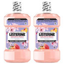2 Pack x Listerine Sakura & Peach HALAL Antiseptic Mouthwash, 8.45oz (250ml)